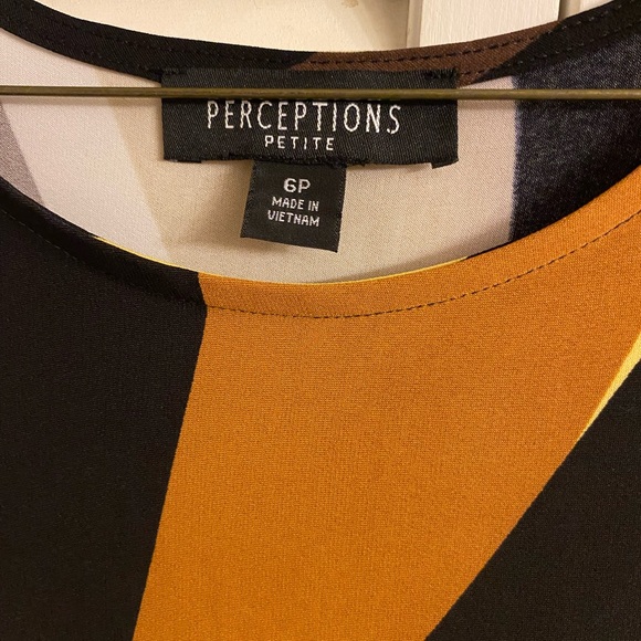 NWT perceptions fall color dress - Picture 2 of 3